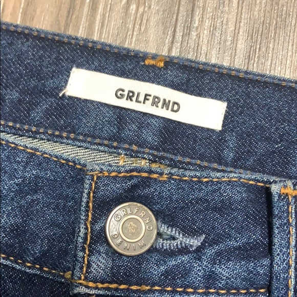 NWT GRLFRND Karolina High Rise Jeans Afterglow - Picture 5 of 15